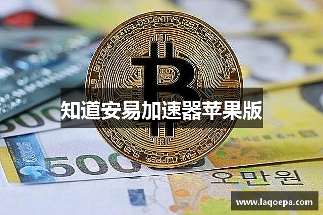 知道安易加速器苹果版